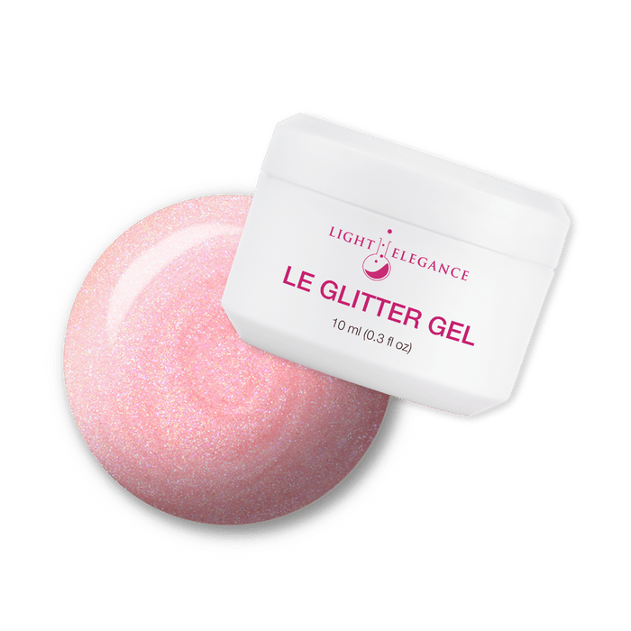 Light Elegance Glitter Gel - Losing My Impatiens by The Nail Hub