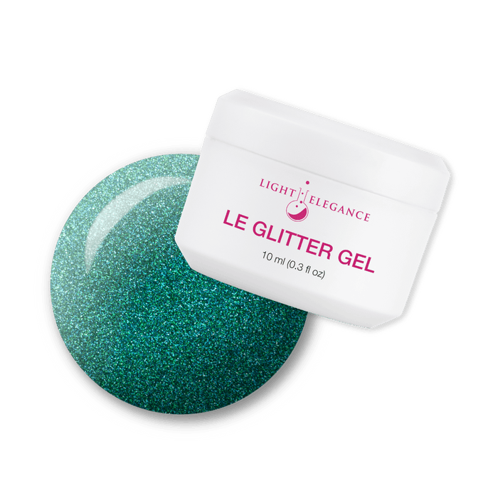 Light Elegance Glitter Gel - Peacock by The Nail Hub