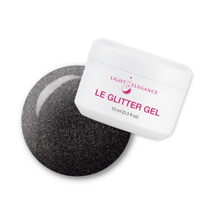 Light Elegance Glitter Gel - Tall, Dark, and Handsome by The Nail Hub