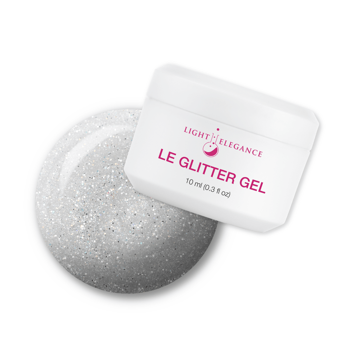 Light Elegance Glitter Gel - Tiny Diamond by The Nail Hub