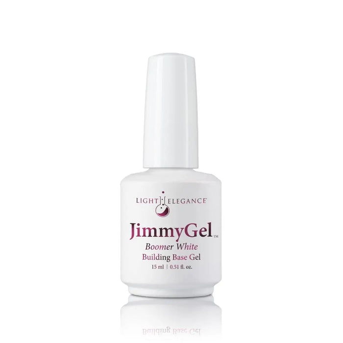 Light Elegance JimmyGel Soak-Off Building Base - Boomer White by The Nail Hub