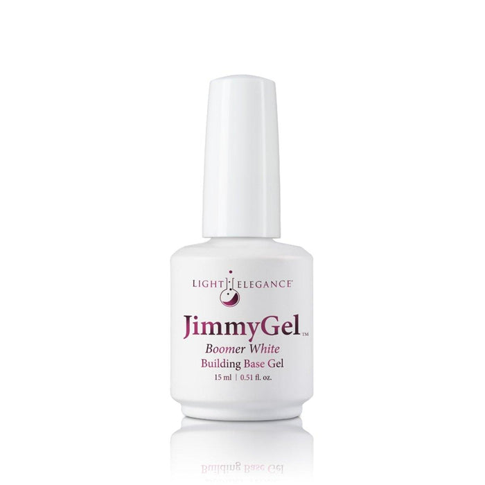 Light Elegance JimmyGel Soak-Off Building Base - Boomer White by The Nail Hub