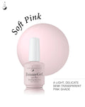 Light Elegance JimmyGel Soak-Off Building Base - Soft Pink by The Nail Hub