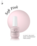 Light Elegance JimmyGel Soak-Off Building Base - Soft Pink by The Nail Hub