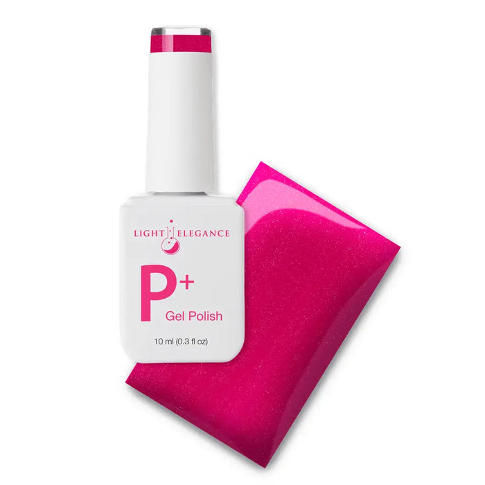 Light Elegance P+ Soak-Off Color Gel Polish - Fuchsia Fantasy by The Nail Hub