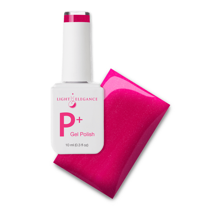 Light Elegance P+ Soak-Off Color Gel Polish - Fuchsia Fantasy by The Nail Hub