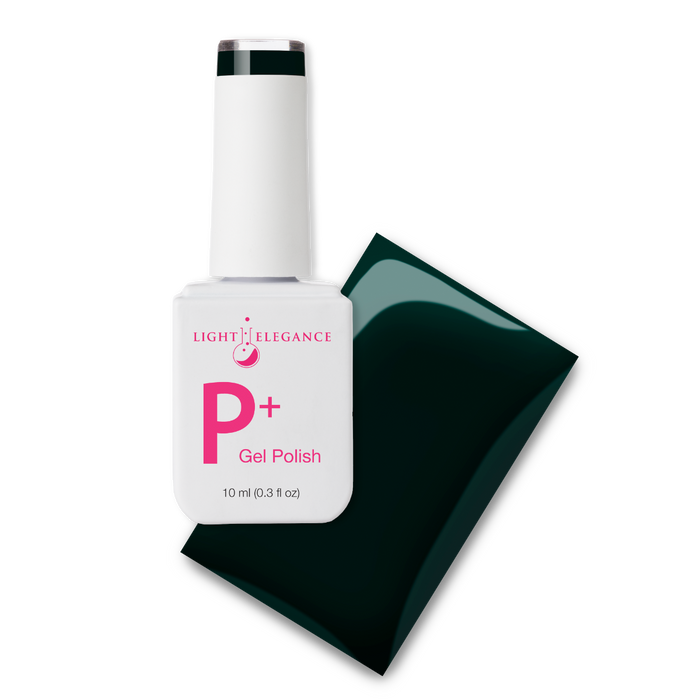 Light Elegance P+ Soak-Off Color Gel Polish - Green with Envy by The Nail Hub