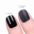 Light Elegance P+ Soak-Off Gel Polish - Flat Matte Top Coat by The Nail Hub