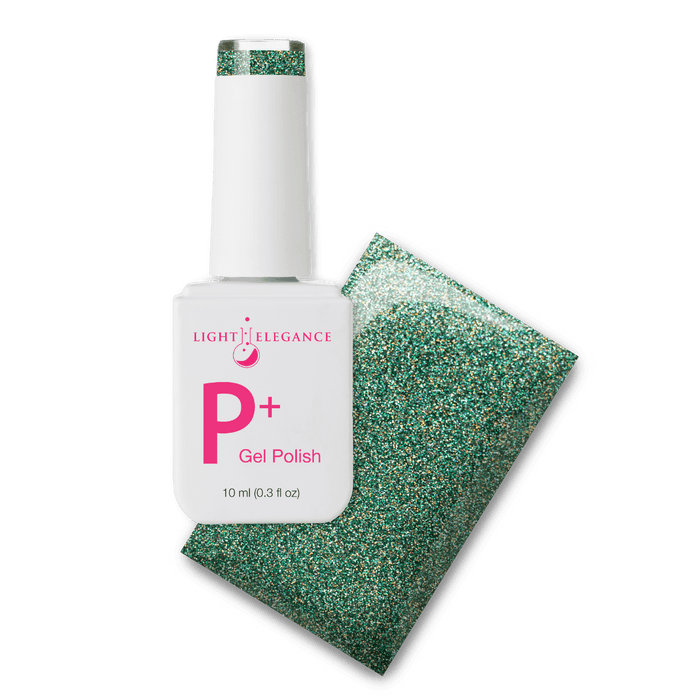 Light Elegance P+ Soak-Off Glitter Gel Polish - Bravo! by The Nail Hub