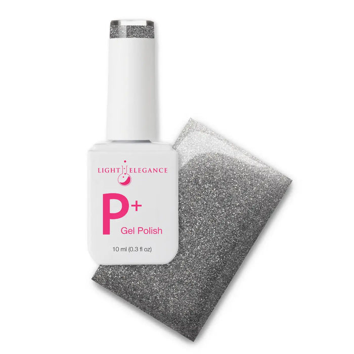 Light Elegance P+ Soak-Off Glitter Gel Polish - Clean Slate by The Nail Hub
