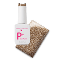 Light Elegance P+ Soak-Off Glitter Gel Polish - Gold by The Nail Hub