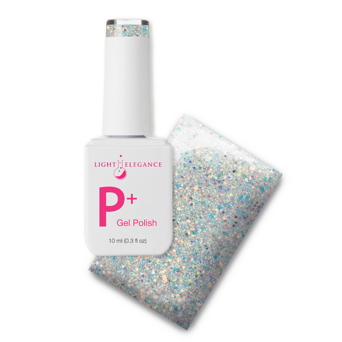 Light Elegance P+ Soak-Off Glitter Gel Polish - Ice Cream, You Scream by The Nail Hub