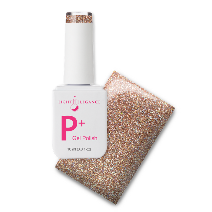 Light Elegance P+ Soak-Off Glitter Gel Polish - Mercury Meltdown by The Nail Hub