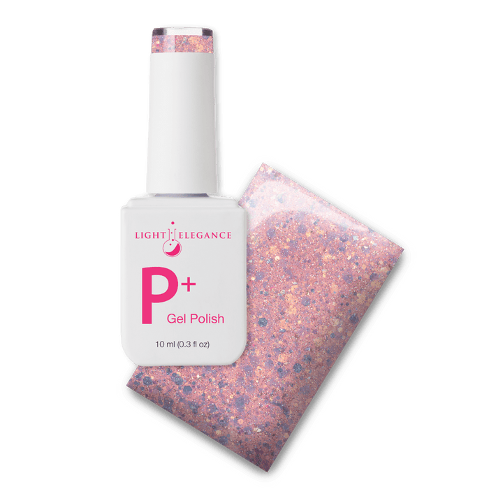 Light Elegance P+ Soak-Off Glitter Gel Polish - My Masterpiece by The Nail Hub
