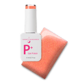 Light Elegance P+ Soak-Off Glitter Gel Polish - Orange Crush by The Nail Hub