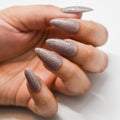 Light Elegance P+ Soak-Off Glitter Gel Polish - Smokin' Gun by The Nail Hub