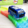 Light Up Toy Car Track Accessories Racing Car with 5 Flashing LED Lights by DailySale