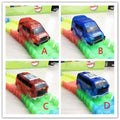 Light Up Toy Car Track Accessories Racing Car with 5 Flashing LED Lights by DailySale