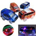 Light Up Toy Car Track Accessories Racing Car with 5 Flashing LED Lights by DailySale
