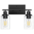 Light Wall Scone Lighting with Clear Glass by DailySale
