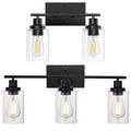 Light Wall Scone Lighting with Clear Glass by DailySale