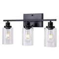 Light Wall Scone Lighting with Clear Glass by DailySale