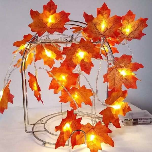 Lighted Fall Garland 40 LED String Light by DailySale