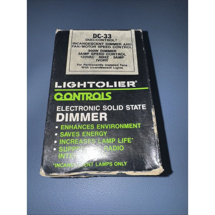 Lightolier Duo Control Dimmer, Model DC-33 by Price Is Right Miami