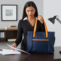 Lightweight 15″ Laptop Tote Bag for Women – Organized Work & Travel Tote by MiamiLeathers.com
