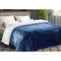 Lightweight Super Soft Cozy Sherpa Fleece Throw Blanket by DailySale