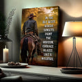 Like A Wildfire In The Old West Sign by Tailored Canvases