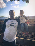 Like Son Baseball Tee by Boutique 23