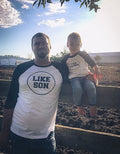 Like Son Baseball Tee by Boutique 23