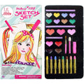 Lil Me Makeup Artist Sketch Set with 10 Design Sketch Sheets by DailySale