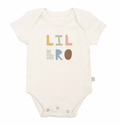 graphic bodysuit | lil bro - desert rose by Finn + Emma