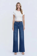 Lila High Rise Soft Wide Leg Jean by Boutique 23