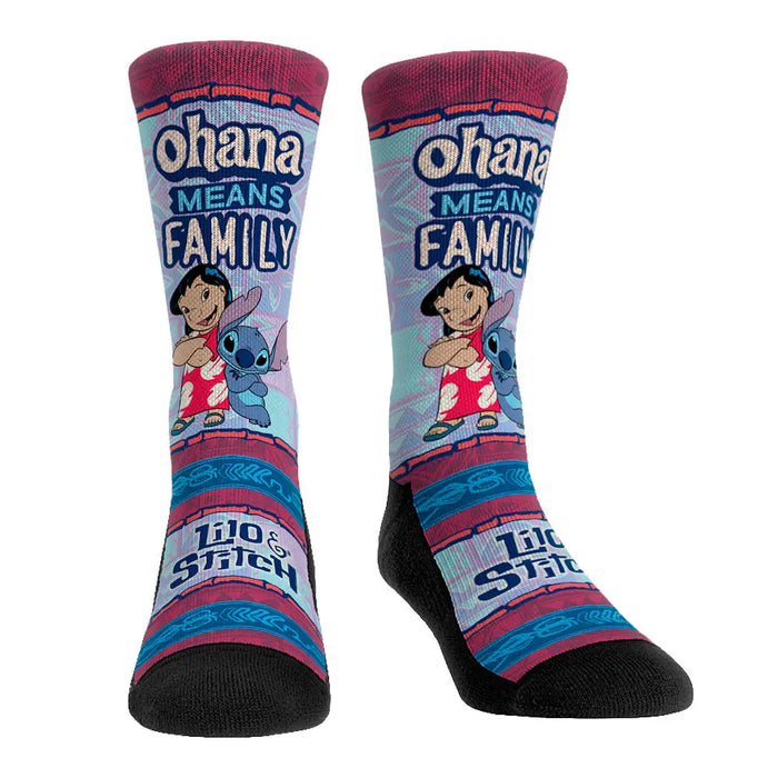 Lilo & Stitch - Ohana Means Family by Rock 'Em Socks