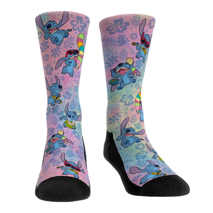 Lilo & Stitch - Tie Dye by Rock 'Em Socks