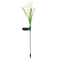 Lily Flower Multi-Color Changing LED Solar Powered Lights by DailySale