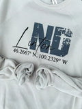 Linton ND Coordinates Crew - Heather Dust by Boutique 23