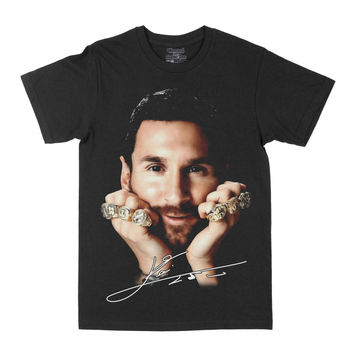 Lionel Messi "Big Face" Graphic Tee by Obsessed with graphic tees