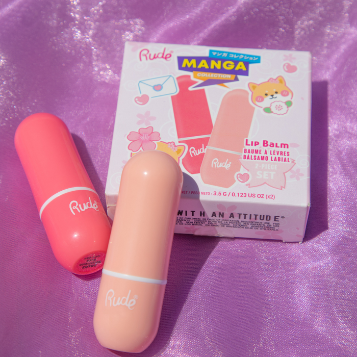 RUDE Manga Collection Lip Balm Duo by Avera Group