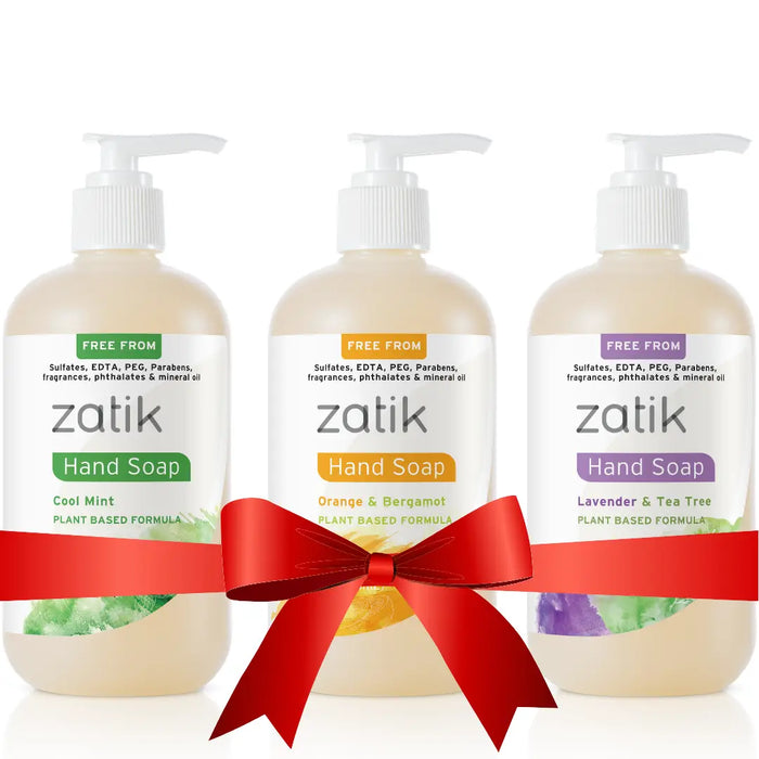 Liquid Soap SET by Zatik Naturals