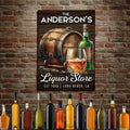 Liquor Store Sign V | Customizable Canvas by Tailored Canvases