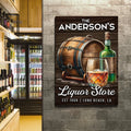 Liquor Store Sign V | Customizable Canvas by Tailored Canvases