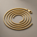 14k Yellow Gold Ice Chain 1.3mm by Avera Group