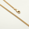 14k Yellow Gold Gourette Chain 1.0mm by Avera Group