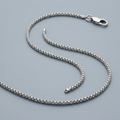 14k White Gold Milano Chain 1.1mm by Avera Group