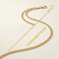10k Yellow Gold Mariner Link Chain 1.2mm by Avera Group
