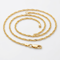 14k Yellow Gold Singapore Chain 1.7mm by Avera Group